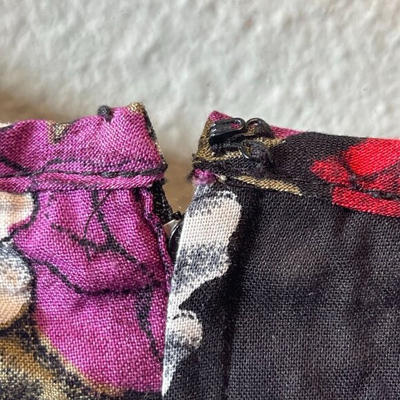 Vintage JBS Ltd Floral Pleated Midi Dress Size 18 - Picture 6 of 10